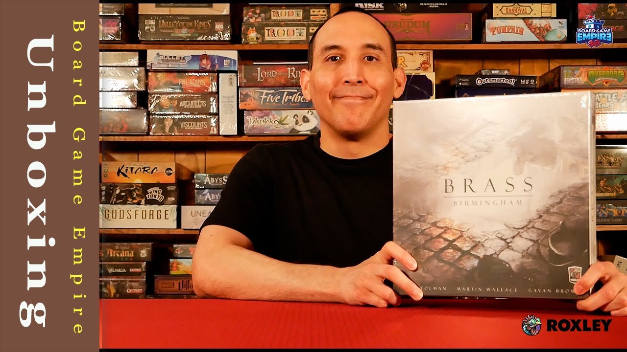 Brass Birmingham Board Game Unboxing YouTube