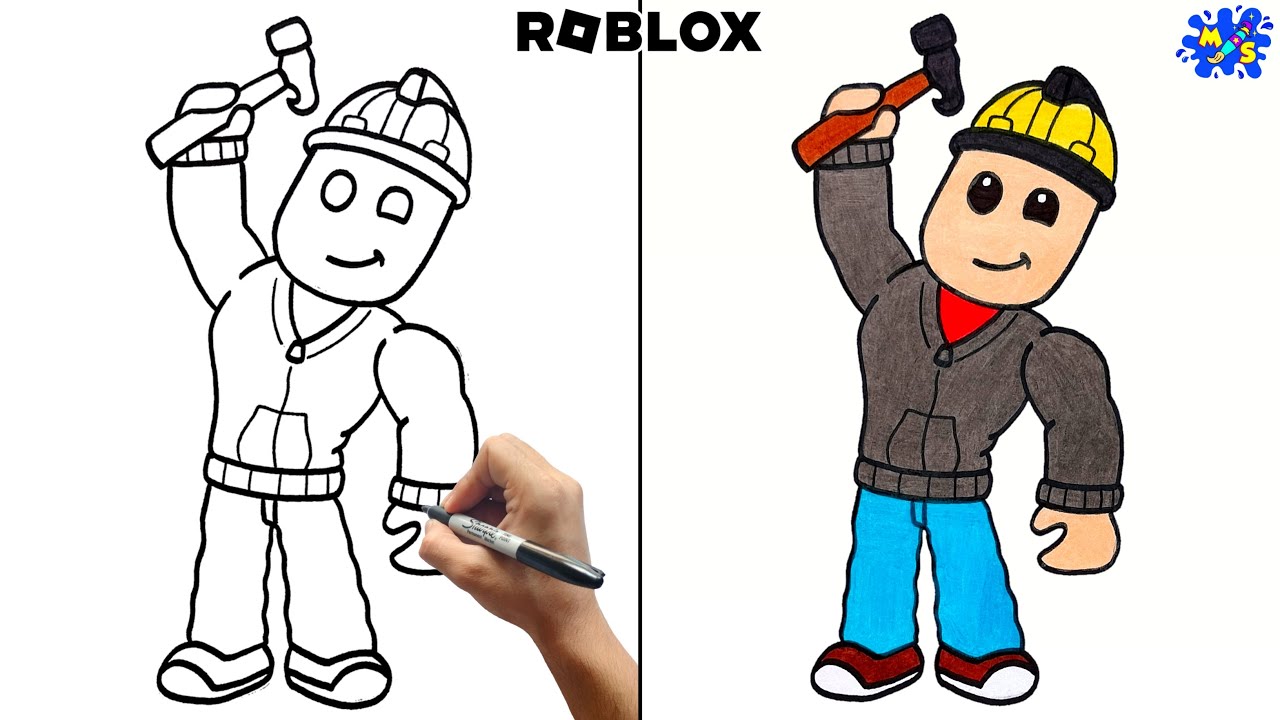 Roblox x builderman <3  Roblox, Artesanías de anime, Dibujos