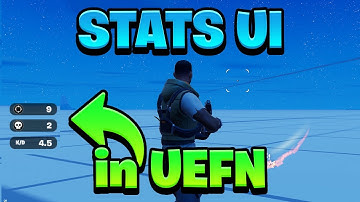 Easy STATS UI  in Fortnite Creative (UEFN)