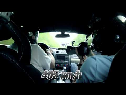 Underground Racing Lamborghini Gallardo разогнали до 405 км/ч