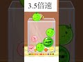 スイカゲーム逆バージョンやって見た結果... #すいかゲーム #スイカゲーム #子供 #9歳 #小学生 #shorts