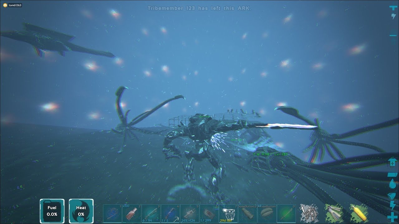 Ark | Raiding a Hidden Ocean Base for Nearly 1k Dinos in Cryo | Small Tribes