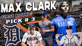 FIRST ROUND PICK MAX CLARK TALKS ABOUT THE HYPE, TEAM USA, SNEAKERS, & MLB DREAMS | FULL INTERVIEW