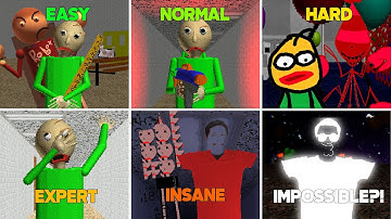 9 Mods Different Bossfight In Baldi
