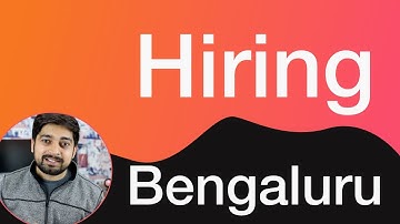 Hiring JS developer - Bengaluru