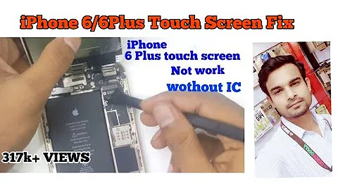 how to fix iPhone 6 Plus #Touch Screen Not Working Without IC #Solution Work 100% #touchnotwork