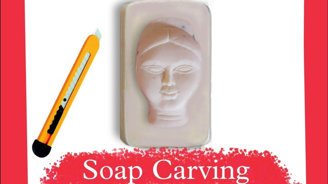 Saabun (Soap) se kaise Banaye Durga Maa ka face Soap Carving YouTube