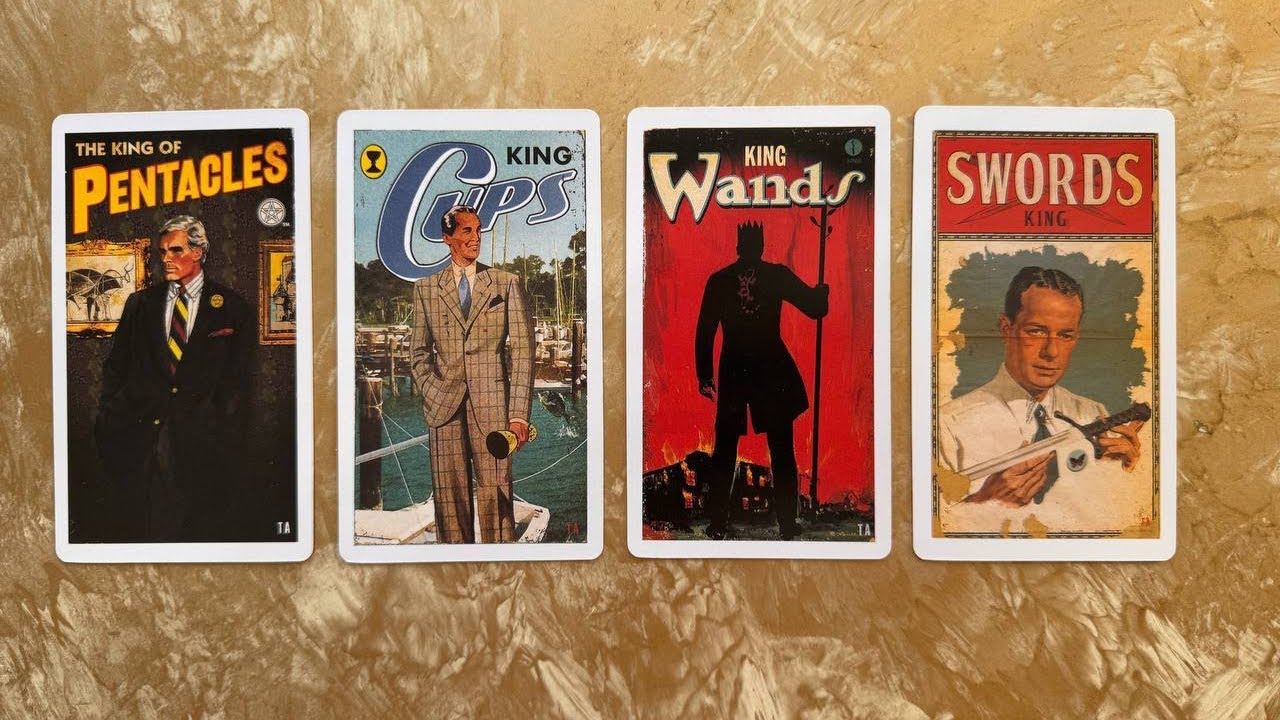 4 короля: мысли, чувства, действия (есть общения/нет общения) ♥️