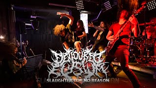 DEVOURED ELYSIUM - SLAUGHTER FOR NO REASON LIVE @ DESTROY NIGHT 7 Resimi