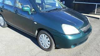 2001 Suzuki Liana Green 5 Speed Manual Wagon