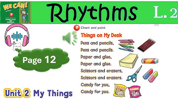 We can 2 Audio u2 Rhythms & listening T3