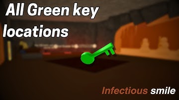 All green key locations in IS|Infectious smile