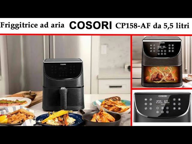 Cosori Dual Blaze Chef Edition Friggitrice ad aria 6.4L 1700W Nera