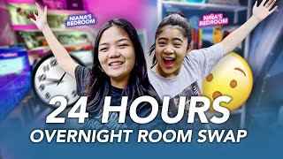 EXCHANGED ROOMS FOR 24 HRS with NIANA! | Nina Stephanie