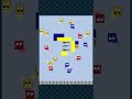 🟥🟦🟨🟩 Yellow or blue? Final battle! 🔥 #squarerace #games #gaming