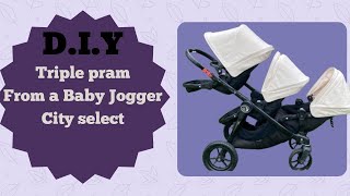 How to Turn your Baby Jogger City Select Stroller into a Triple!