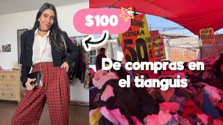 Outfits del tianguis con $100 pesos