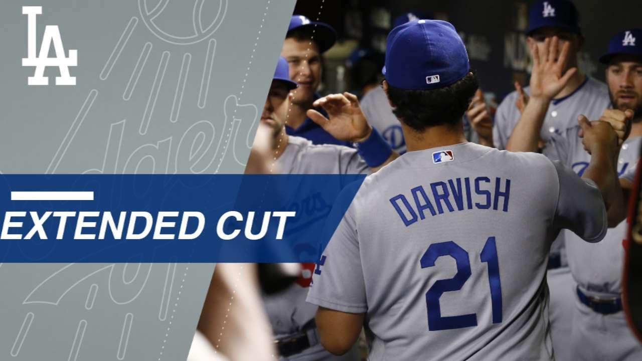 Watch the big moments from Yu Darvish NLDS Gm3 start - YouTube