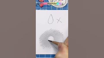 How to draw Water drop 3D #drawing #draw #painting I Chill how to draw