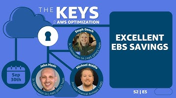 The Keys to AWS Optimization | S2 E5 | Excellent EBS Savings