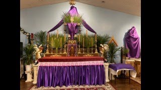 Palm Sunday Traditional Latin Mass 700 Am Holy Rosary 755 Am Blessing Of Palms Procession Mass