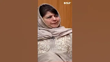 Why Does Mehboobamufti Love Pakistan Aapkiadalat Rajatsharma Jammukashmirelection 