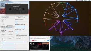 LaserOS LaserDock software music visualizer / Alpha Software Demo screenshot 2