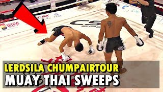 Lerdsila Chumpairtour&#39;s Sweeps &amp; Trips | Kickboxing &amp; Muay Thai