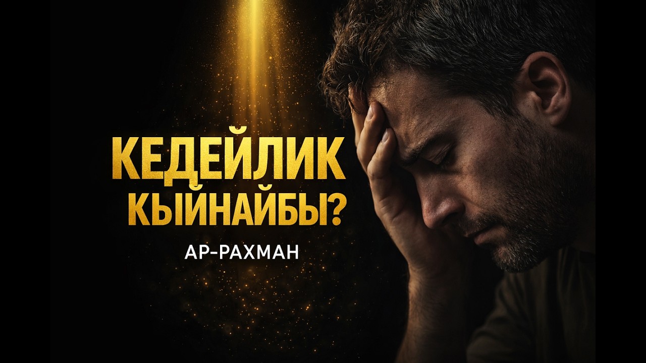 ТОКТО! 😱 Бул сүрөнү уккандан кийин КЕДЕЙЛИК сени таштап кетет! (Ар-Рахман керемети) 💰✨