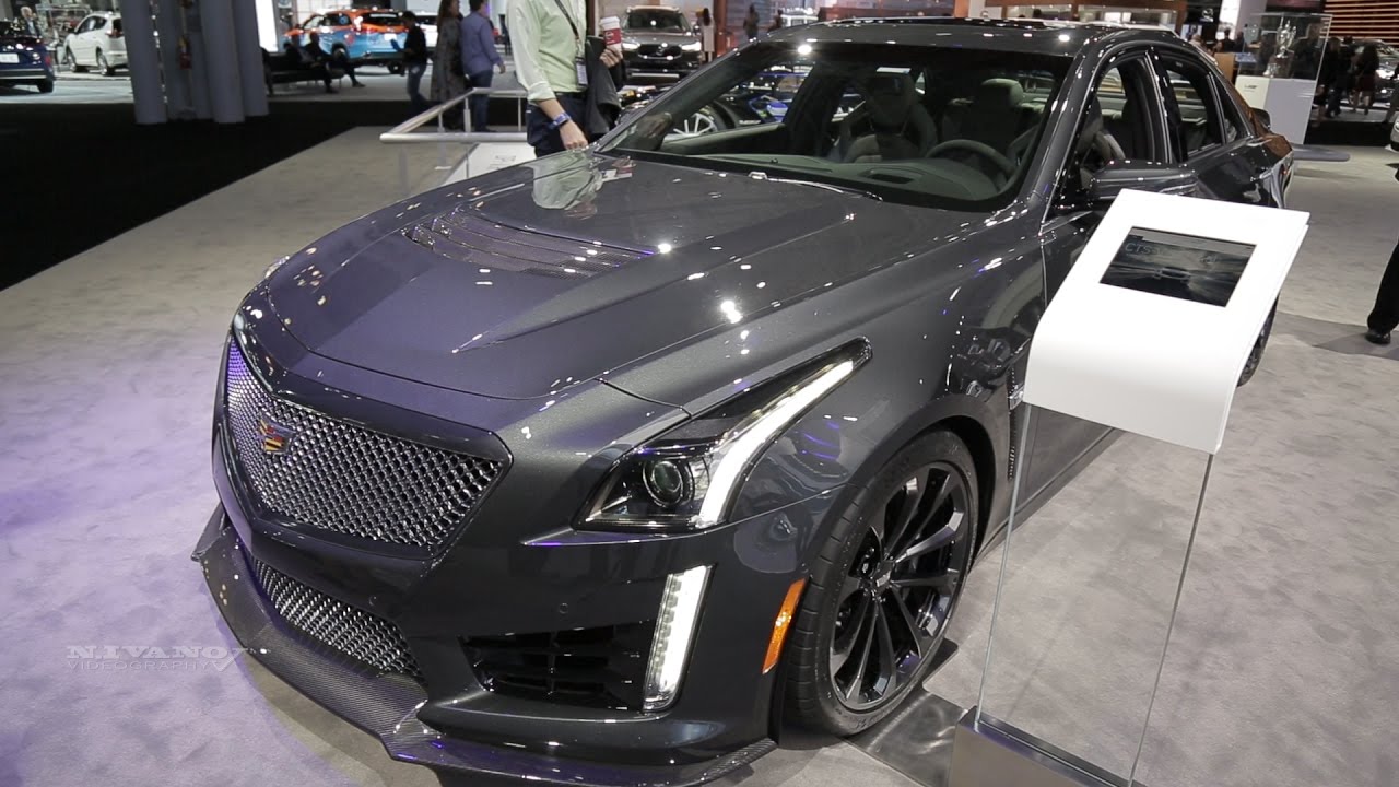 2017 Cadillac Cts V Sedan Exterior And Interior Walkaround Nyias 2017