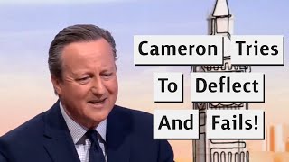 David Cameron Tries To Deflect Natalie Elphicke Corruption Story And Fails!