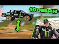 100+ MPH Hitting Big Jumps In Truck | The General Is Back!