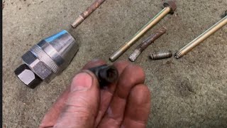 “2 methods” for REMOVING BROKEN STUDS (rusty, nuts, and bolts)