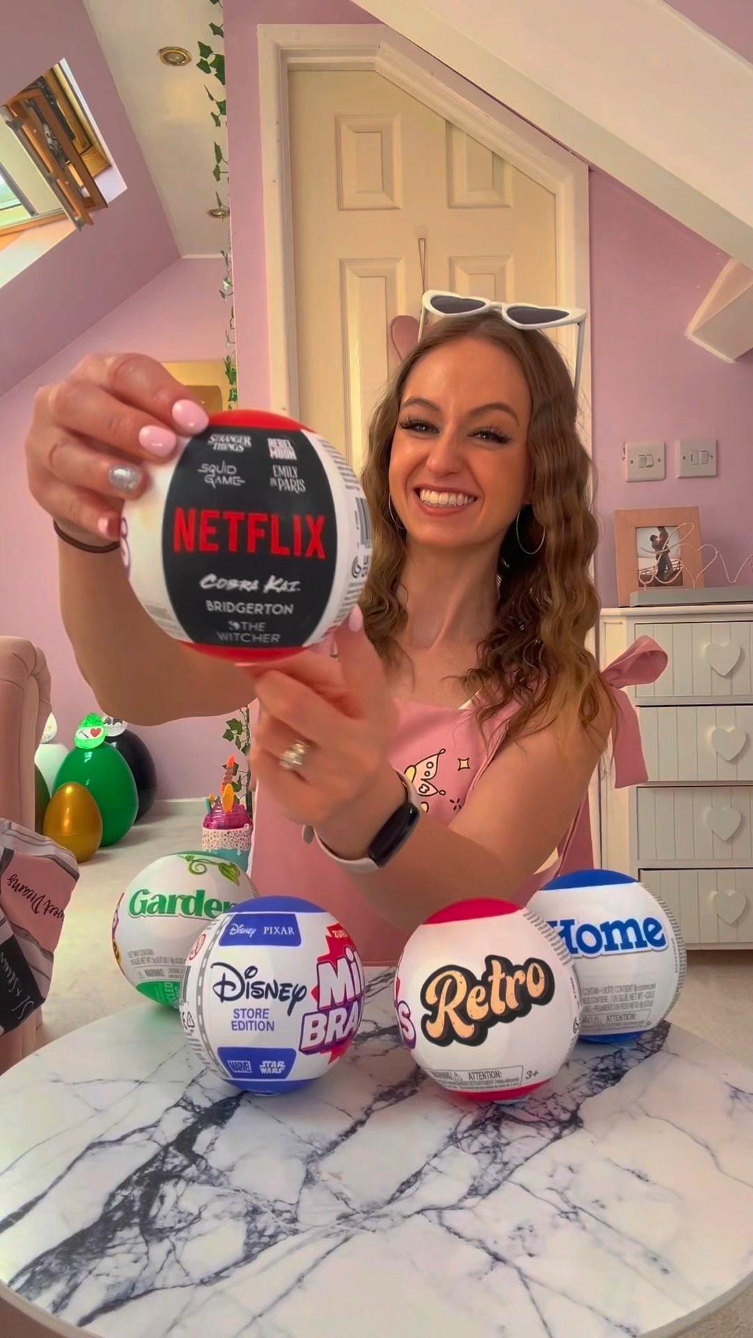 [ASMR] OPENING A *NETFLIX* MINI BRANDS CAPSULE?!??⁉️ (GOLD SQUIDGAME HUNT!!???) #Shorts