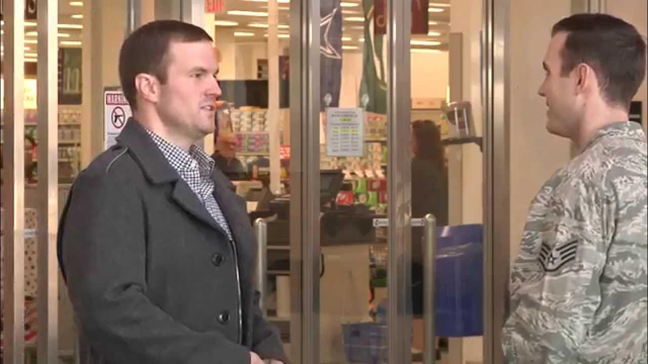 Military commissaries work to stock shelves YouTube