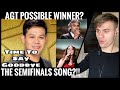 Marcelito Pomoy - Time to Say Goodbye | [ AGT CHAMPIONS SEMIFINALS SONG ] Honest Reaction