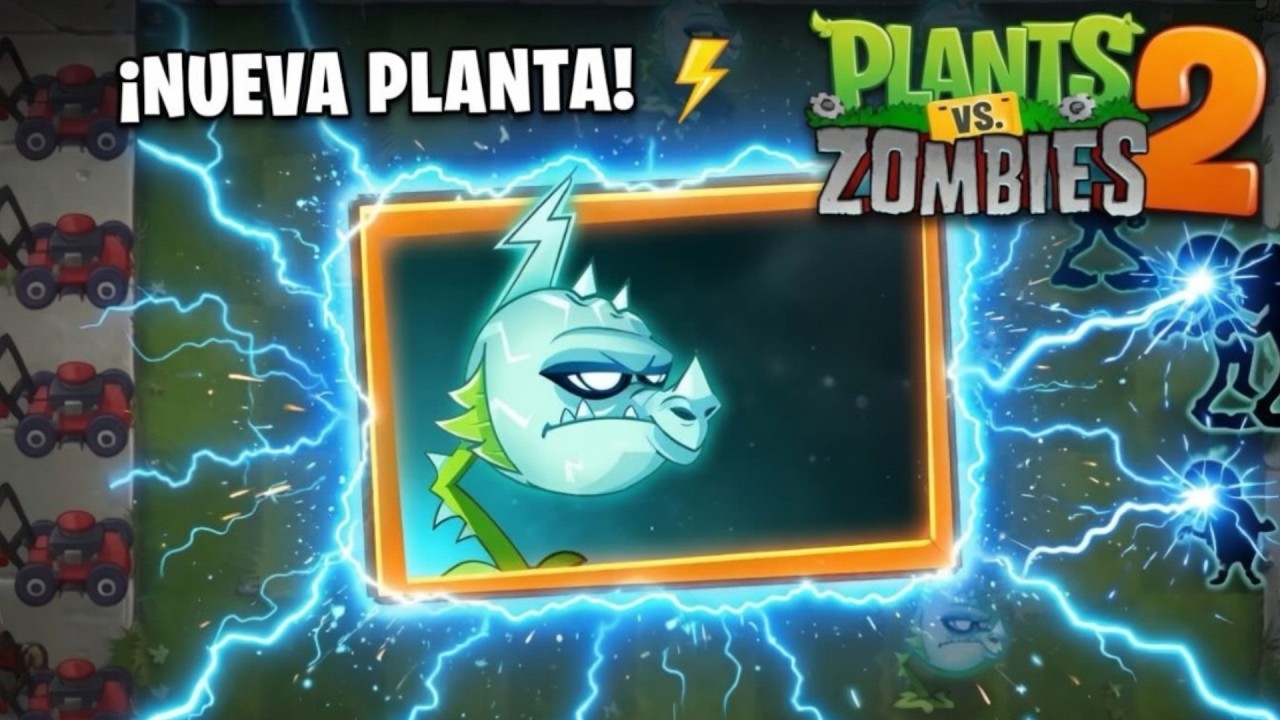 MI NUEVA PLANTA BOCADRAGÓN ELÉCTRICO - PLANTS VS ZOMBIES 2