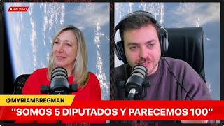 Myriam Bregman: "Hasta el Gobierno reconoce que la Ley Bases fue escrita por grandes empresarios"