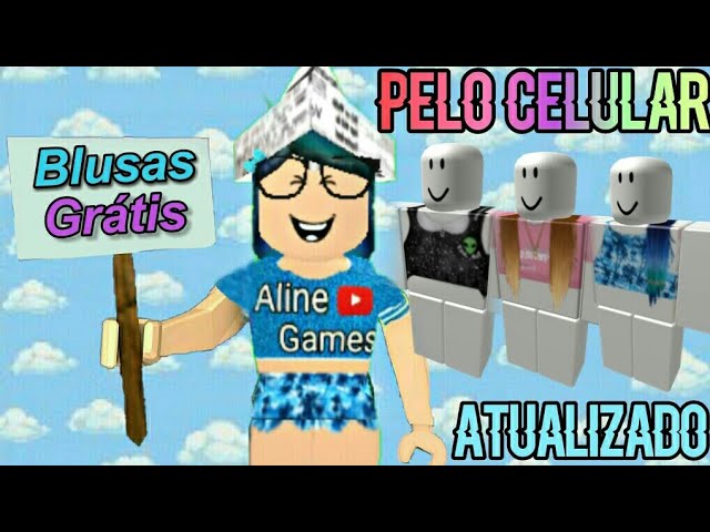 Roblox: Como Fazer Blusas de NATAL Pelo CELULAR #1 