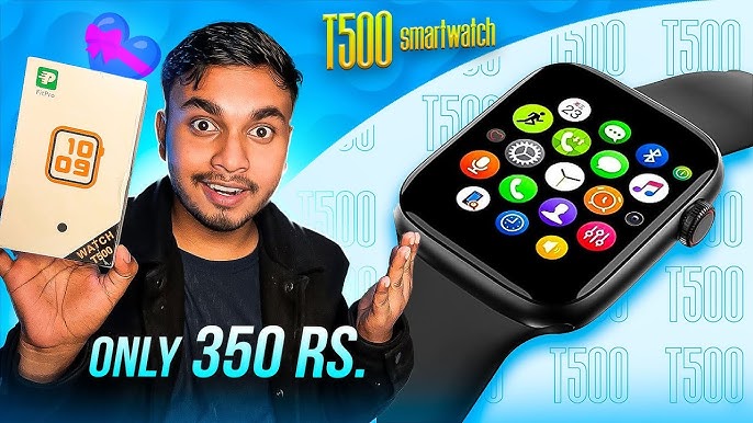 T500 Smart Watch screen in sunlight