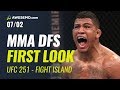 MMA DFS First Look: UFC 251 Usman vs. Burns DFS Predictions, Betting, & Fight Previews