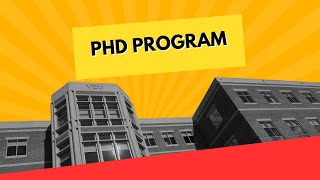 PhD program