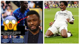 Nicolas Jackson répond sévèrement Obi Mikel .. Scandale... Endrick marque des points pour ... thumbnail
