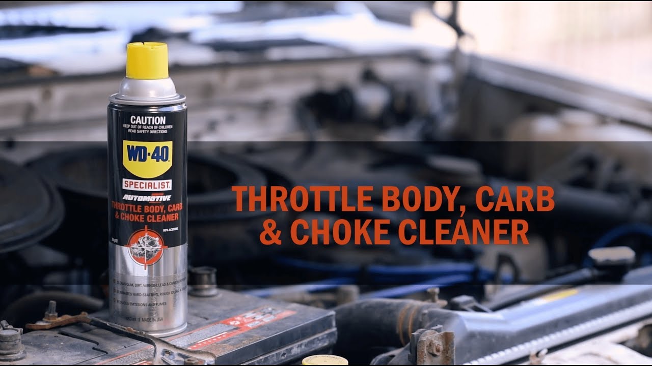 WD-40 Carb and Throttle Body Parts Cleaner - Engine Builder Magazine