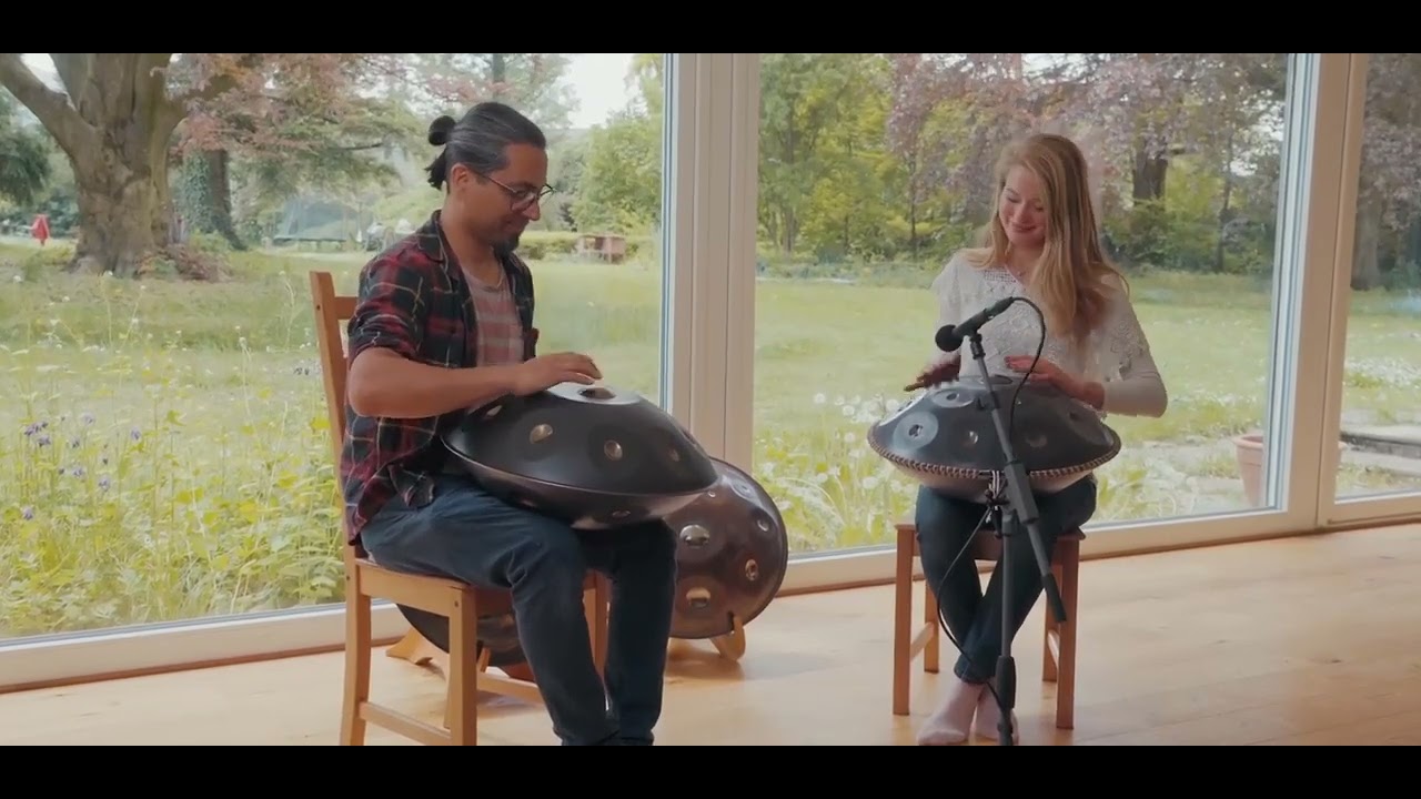 Handpan Rafael Sotomayor & Kate Stone - Opsilon Handpan Duo - Handpan ...