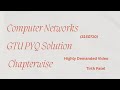 Computer Networks SEM 5 ( 3150710 ) All Chapter notes with GTU PYQ SOLUTION