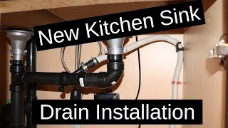 Step By Step Guide To Install New Kitchen Sink Drainage