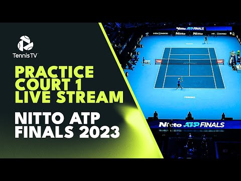 Live pratice stream:nitto atp finals 2023 | court 1