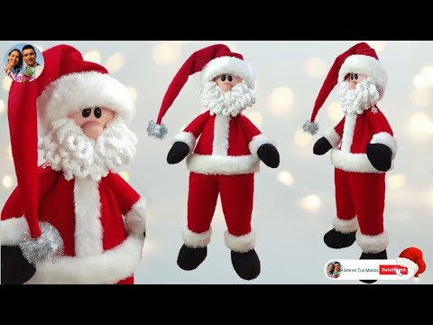 Video: Cómo Hacer A Papá Noel Con Tus Propias Manos