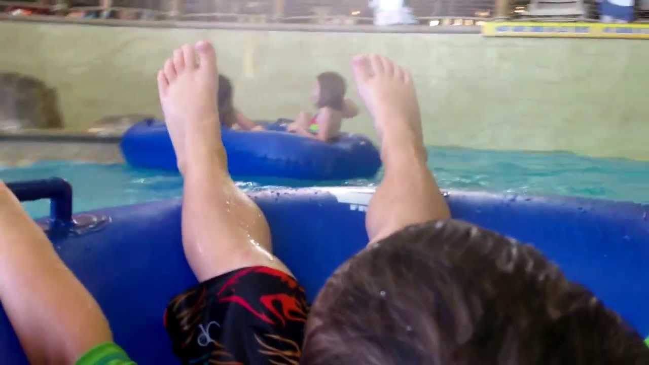 sobriety checkpoint Grandma and Cole going down waterslide (mall of america hotel)
